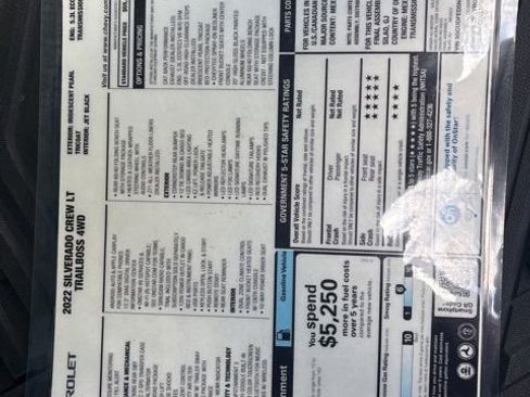 Used 2022 Chevrolet Silverado 1500 LT Trail Boss w/ Protection Package image 52