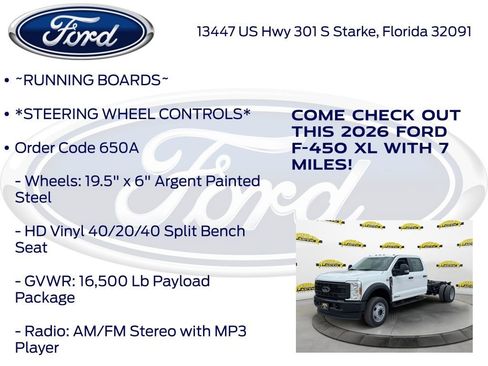 New 2026 Ford F450 XL AWD/4WD image 10