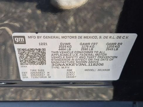 Used 2022 Chevrolet Equinox LT FWD image 32