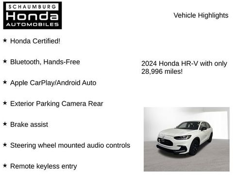 Used 2024 Honda HR-V Sport image 14