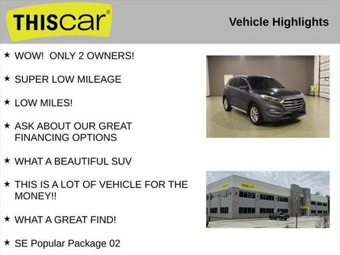 Used 2017 Hyundai Tucson SE w/ SE Popular Package 02 FWD image 10