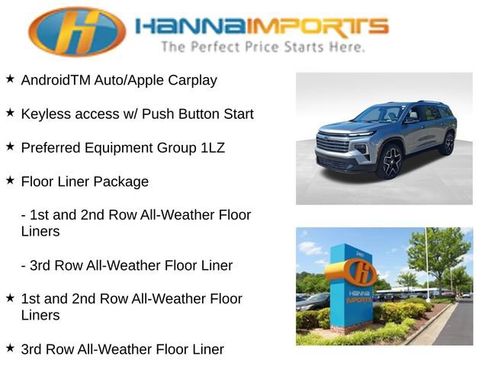 Used 2025 Chevrolet Traverse High Country w/ LPO, Floor Liner Package FWD image 15
