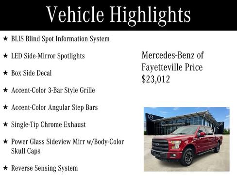 Used 2015 Ford F150 Lariat RWD image 12