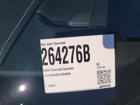 Used 2026 Chevrolet Corvette Stingray Coupe w/ Battery Protection Package image 30