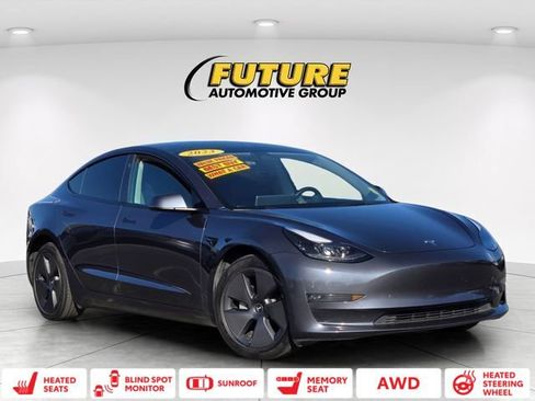 Used 2023 Tesla Model 3 Long Range AWD/4WD image 1