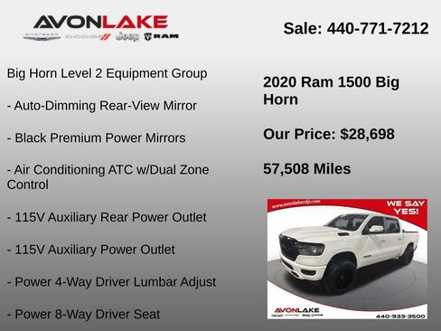 Used 2020 RAM 1500 Big Horn image 12