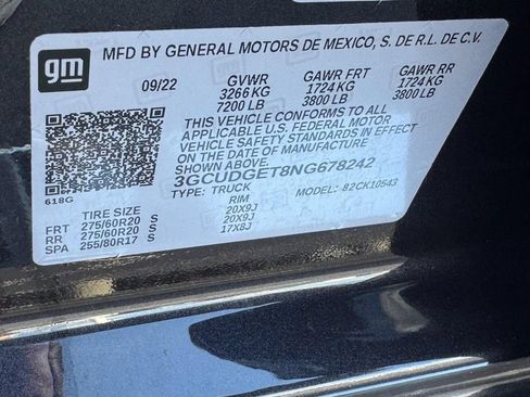 Used 2022 Chevrolet Silverado 1500 LTZ w/ LTZ Premium Package AWD/4WD image 27