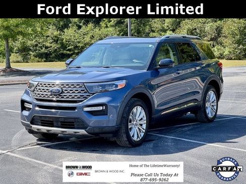 Used 2021 Ford Explorer Limited w/ Hybrid Equipment Group 310A image 1