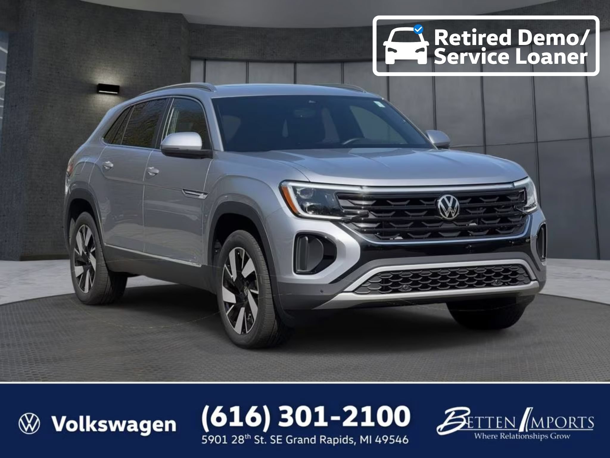 New 2025 Volkswagen Atlas Cross Sport SEL AWD/4WD image 1