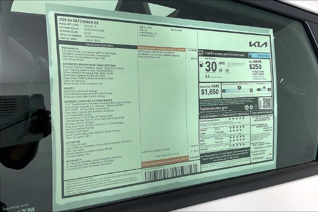 New 2026 Kia K4 EX FWD image 13