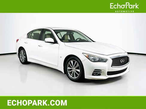 Used 2014 INFINITI Q50 Premium w/ Navigation Package RWD image 1