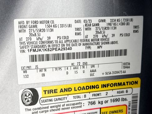 Used 2023 Ford Expedition Max Limited image 40