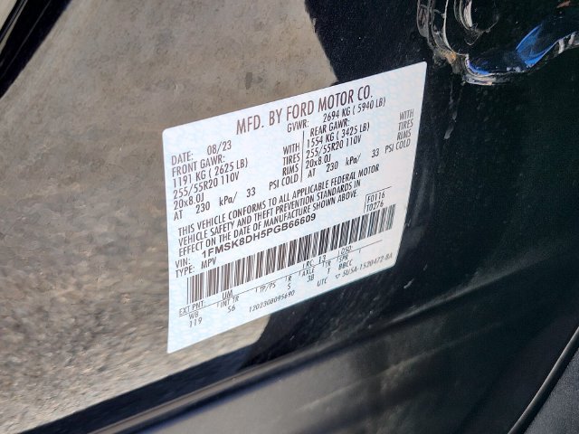 Certified 2023 Ford Explorer XLT w/ Equipment Group 202A AWD/4WD image 36