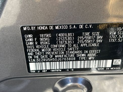 Used 2018 Honda HR-V EX image 21