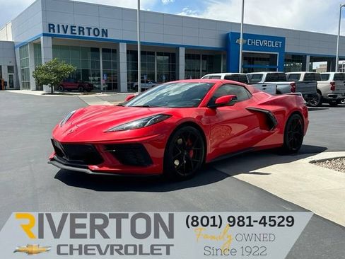 Certified 2022 Chevrolet Corvette Stingray Premium Conv w/ Battery Protection Package RWD image 1