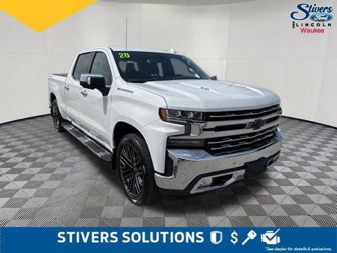 Used 2020 Chevrolet Silverado 1500 LTZ w/ LTZ Plus Package AWD/4WD image 3