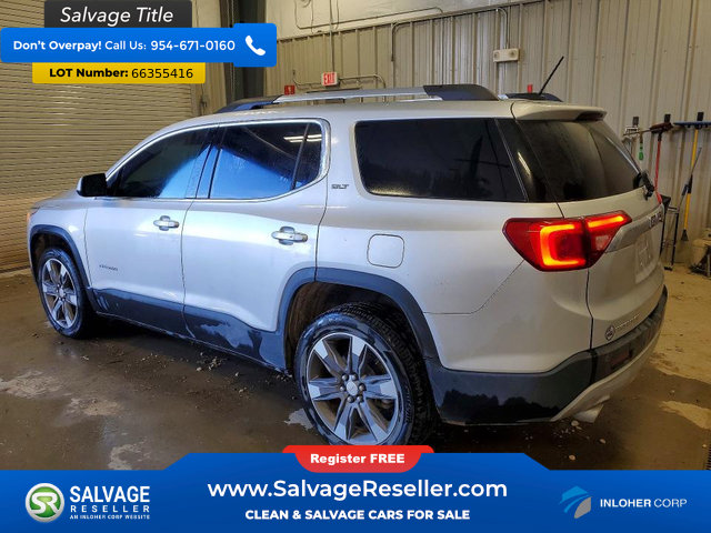 Used 2019 GMC Acadia SLT w/ LPO, Cargo Package AWD/4WD image 3