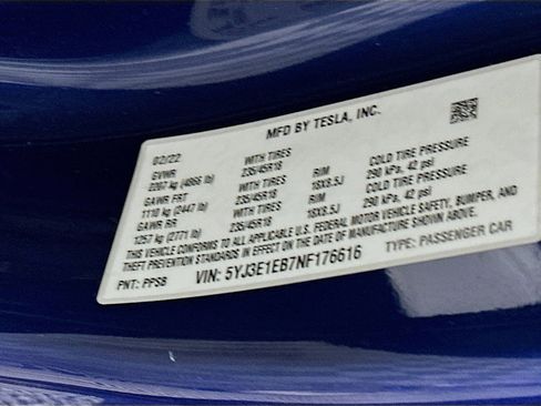 Used 2022 Tesla Model 3 Long Range image 12