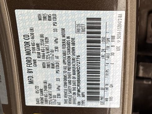 Used 2022 Ford Bronco Sport Big Bend w/ Convenience Package image 37