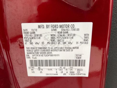 Used 2013 Ford F150 XLT w/ XLT Chrome Pkg image 26