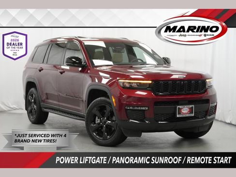 Certified 2025 Jeep Grand Cherokee L Limited w/ Luxury Tech Group II AWD/4WD image 1