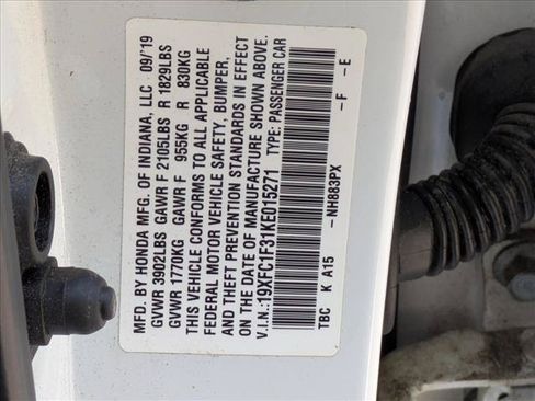 Used 2019 Honda Civic EX image 15