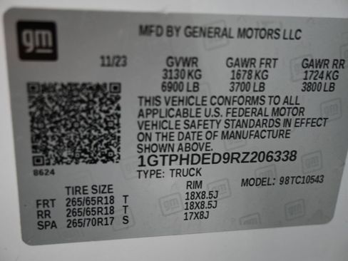 Used 2024 GMC Sierra 1500 SLT image 7