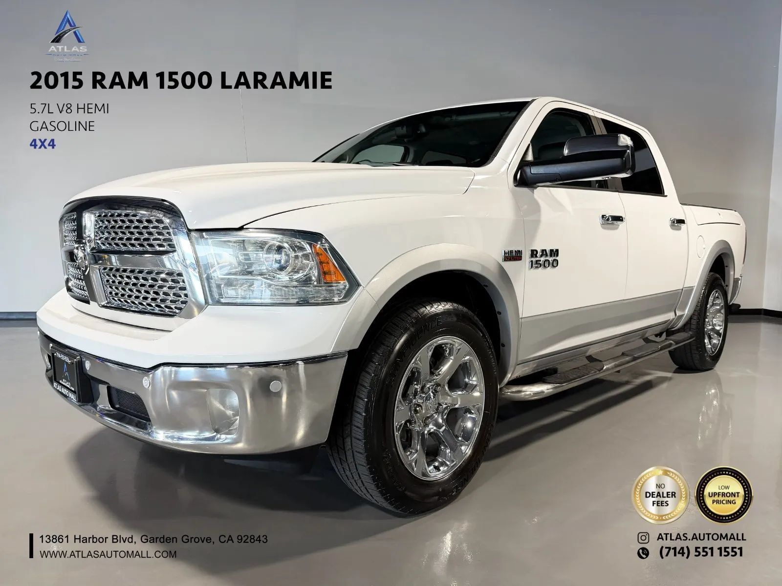 Used 2015 RAM 1500 Laramie w/ Convenience Group AWD/4WD image 1