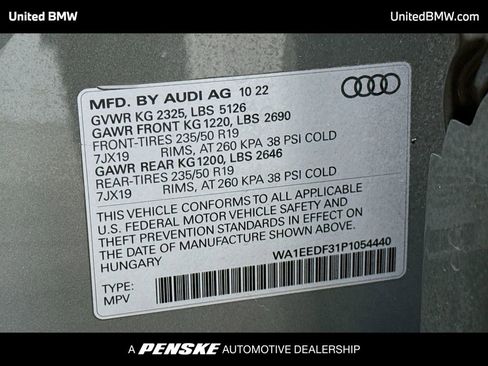 Used 2023 Audi Q3 2.0T Premium Plus w/ Premium Plus Package image 14