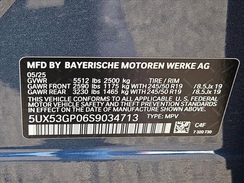 Used 2025 BMW X3 xDrive30i w/ Convenience Package image 23