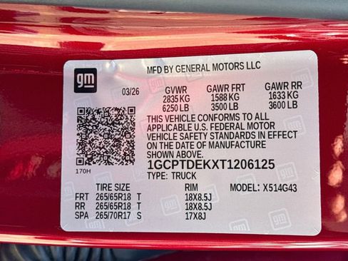 Used 2026 Chevrolet Colorado Z71 w/ Z71 Convenience Package 2 AWD/4WD image 39