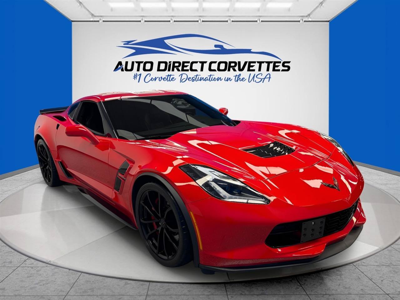 Used 2019 Chevrolet Corvette Grand Sport w/ Carbon Flash Badge Package RWD image 13