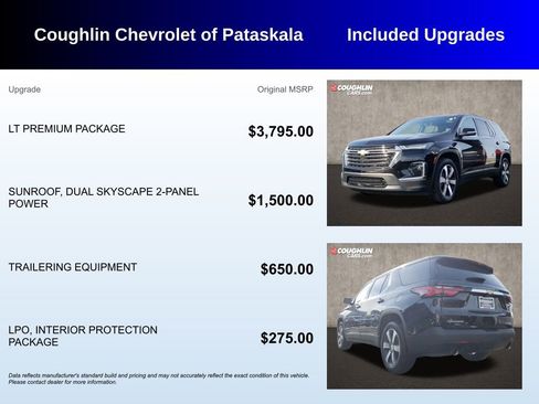 Used 2022 Chevrolet Traverse LT w/ LT Premium Package image 3