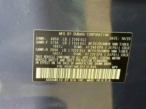 Certified 2024 Subaru Outback Limited AWD/4WD image 42