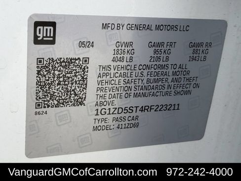 Used 2024 Chevrolet Malibu LT FWD image 32