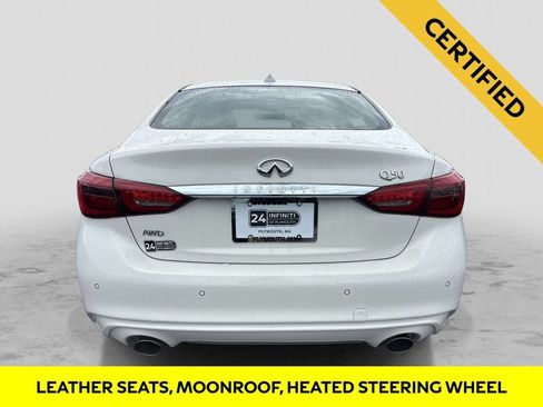 Certified 2023 INFINITI Q50 Luxe w/ Cargo Package AWD/4WD image 4