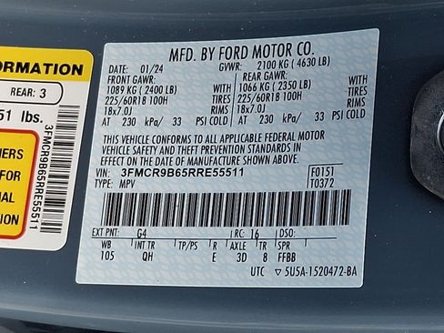 Used 2024 Ford Bronco Sport Big Bend AWD/4WD image 27