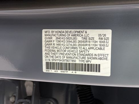 New 2026 Honda Passport RTL image 20