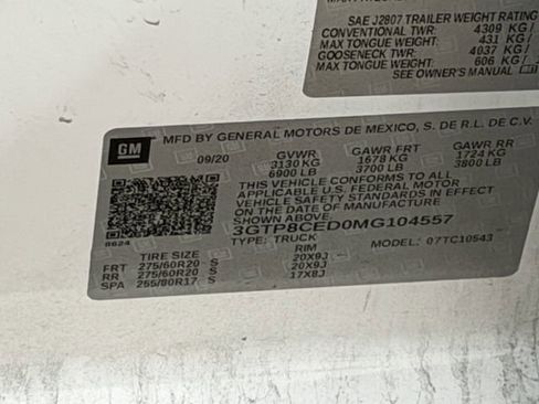 Used 2021 GMC Sierra 1500 Elevation w/ LPO, Elevation Black Package image 10