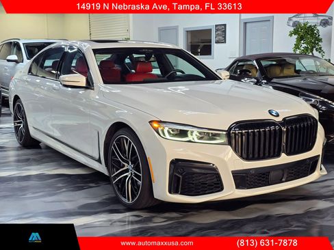Used 2021 BMW 750i xDrive w/ Executive Package AWD/4WD image 1