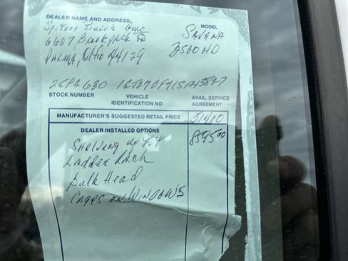 New 2025 GMC Savana 3500 w/ Driver Convenience Package image 33