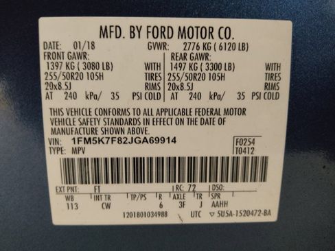 Used 2018 Ford Explorer Limited image 33