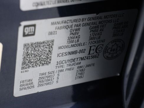 Used 2021 Chevrolet Silverado 1500 LT w/ Bed Protection Package image 39