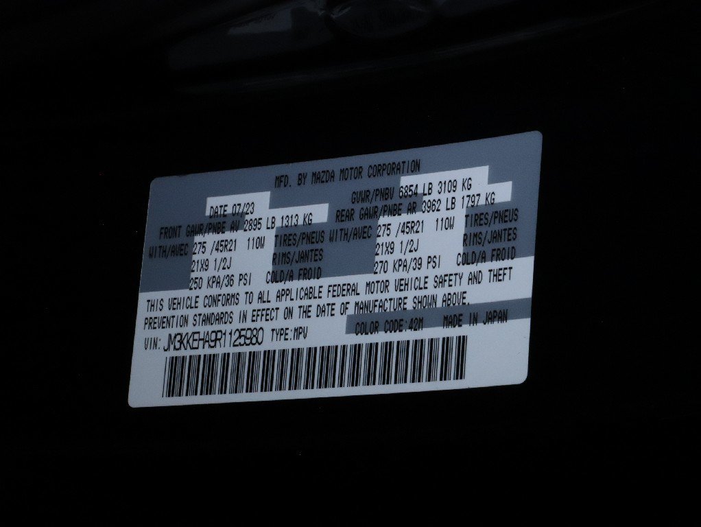 Used 2024 MAZDA CX-90 Plug-In Hybrid w/ Premium Plus AWD/4WD image 24