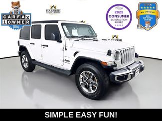 Used 2022 Jeep Wrangler Unlimited Sahara AWD/4WD video 1