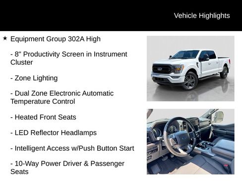 Certified 2023 Ford F150 XLT w/ Equipment Group 302A High AWD/4WD image 11