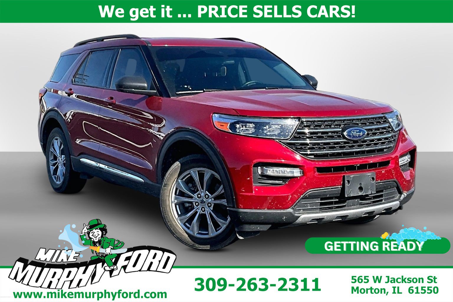 Used 2021 Ford Explorer XLT w/ Equipment Group 202A AWD/4WD image 1