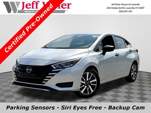 Certified 2025 Nissan Versa S w/ S Plus Package FWD image 1