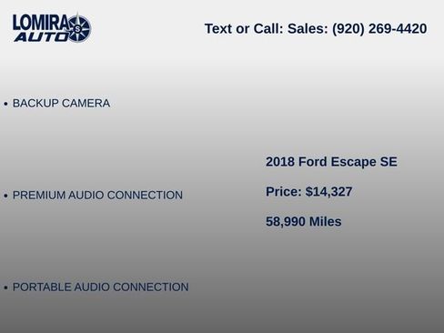 Used 2018 Ford Escape SE AWD/4WD image 7
