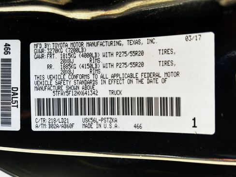 Used 2017 Toyota Tundra 1794 Edition image 69